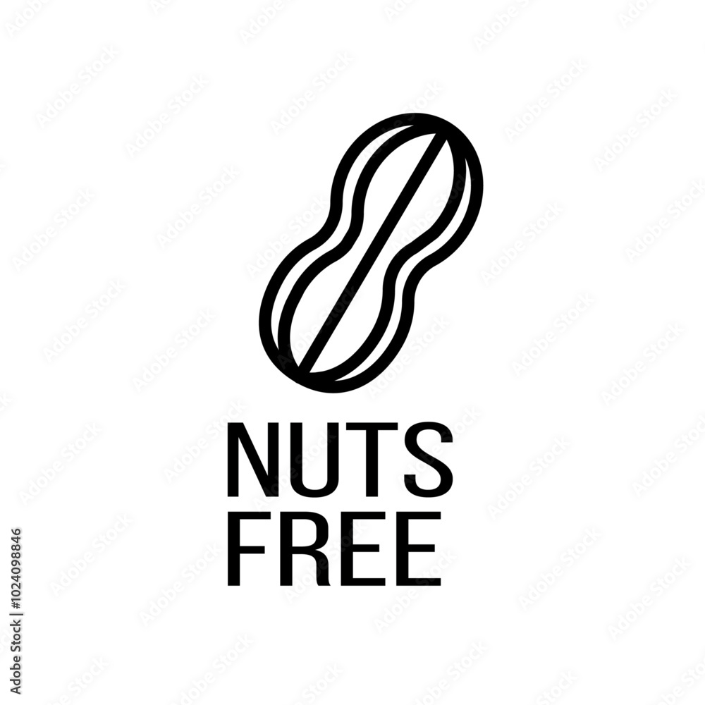 Poster nuts free icon outline vector for web ui