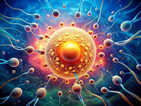 Fecundaci&oacute;n: Proceso de uni&oacute;n entre el &oacute;vulo y espermatozoides para la reproducci&oacute;n en organismos multicelulares