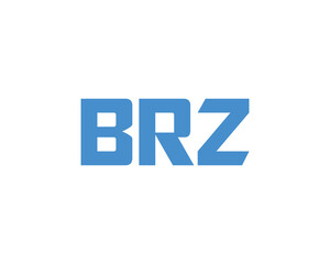 BRZ logo design vector template. BRZ