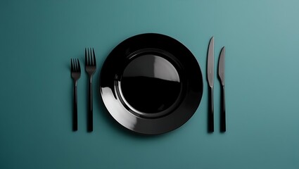 Elegance in Simplicity: Minimalist Table Setting with Clean Design