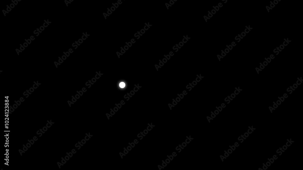 Poster loading indicated by dot. loading dot icons animation. typing loading dots icon concept on black bac