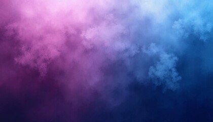 Obraz premium Abstract Purple and Blue Gradient Cloud Texture Art
