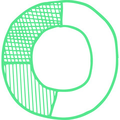 Business infographics icons with different diagram vector illustration. Abstract data visualization, marketing charts and graphs. Business statistics, planning and analytics, forecasting growth rates