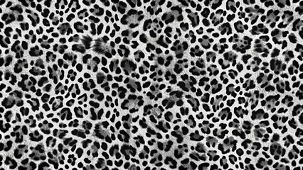 Leopard print seamless wallpaper background
