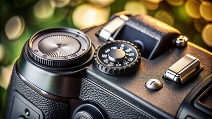 Manual Exposure Compensation Dial on Camera with Third Increment Settings for Precise Control of Up to Three Stops