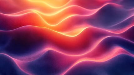 Obraz premium Abstract waves of vibrant colors creating a sense of movement and depth.