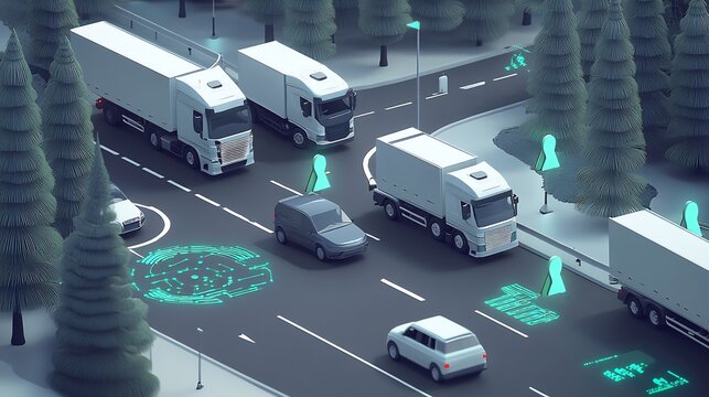 Aipowered fleet management systems transportation where artificial intelligence optimizes route planning fuel consumption and vehicle utilization enhancing efficiency and reducing costs
