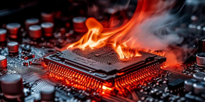 It's crucial to troubleshoot boards experiencing smoke from chips.
