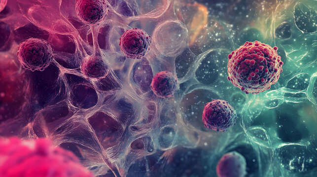 Cellular Structure Overview, intricate diagram showcasing cell components, functions, and interconnections, educational resource for biology studies