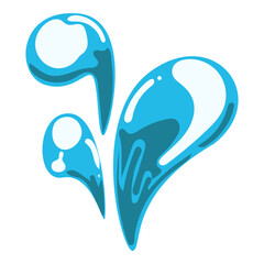 water splash elements