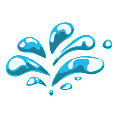 water splash elements