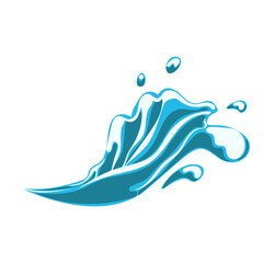 water splash elements