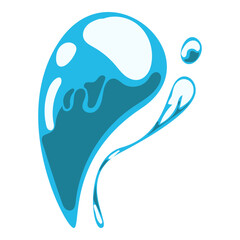 water splash elements