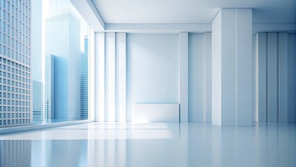 Fototapeta premium Low angle architectural background