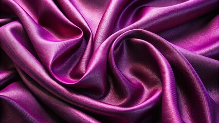 Obraz premium Close-up of Luxurious Satin Fabric, Showcasing Its Softness and Rich Texture with Elegant Draping