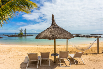 Beach in Mauritius 