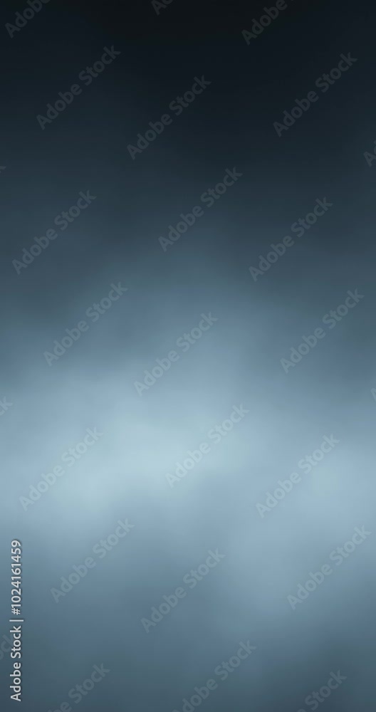 Canvas Prints dark blue abstract cloud smoke vertical animation loop background.