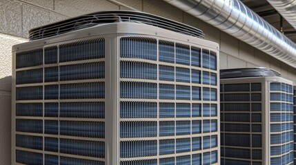 Commercial Air Conditioner Units  HVAC System  Building Cooling  Climate Control