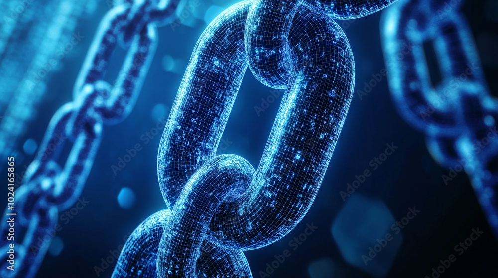 Poster blockchain is like a network of digital blocks linked together. these blocks store data in a secure 