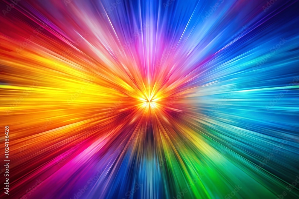 Poster vibrant gradient abstract background vector design with rainbow colors for modern illustrations and 