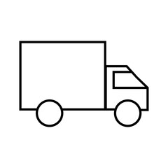 Logistic Cargo Shipping Delivery Truck Vehicle