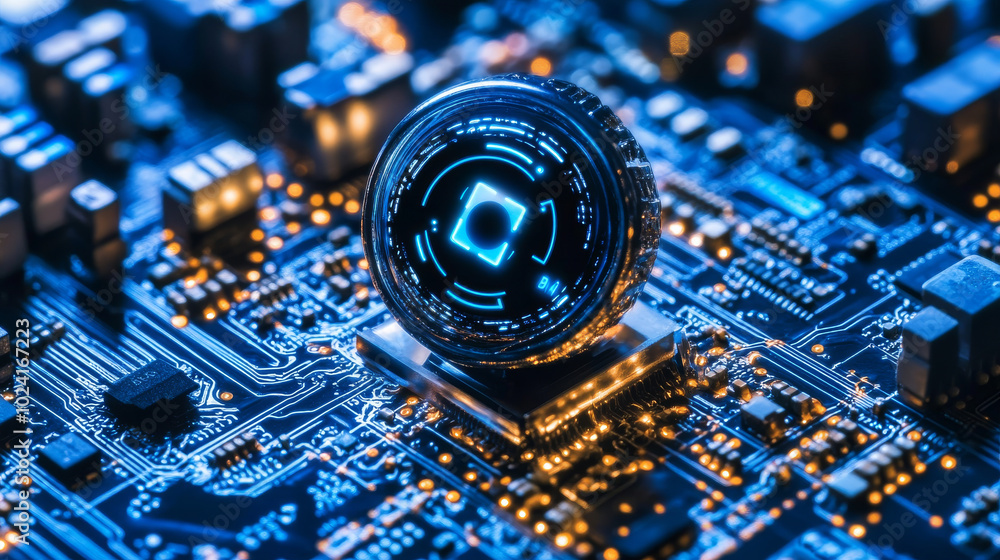 Poster protecting your home network and computers means using secure technology. this ensures your devices 