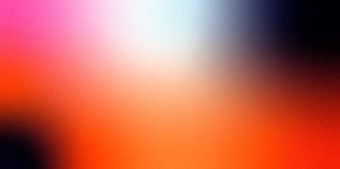 black blue orange red white abstract gradient background  .dark blurry abstract gradient background grainy texture pink orange blue black colors copy space .  Perfect for modern design projects.