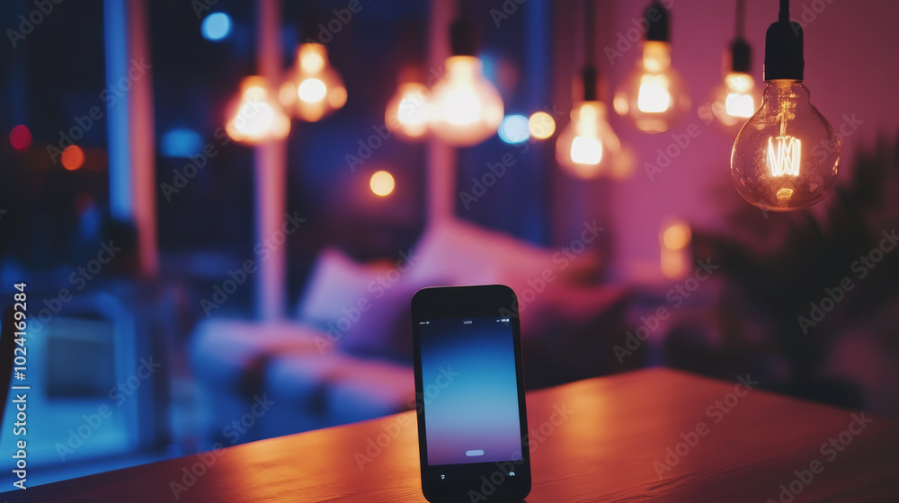 Poster you can use your phone to control your smart home devices over the internet. this is made possible b