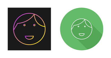 Happy Man Vector Icon