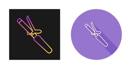 Hair Roller Vector Icon