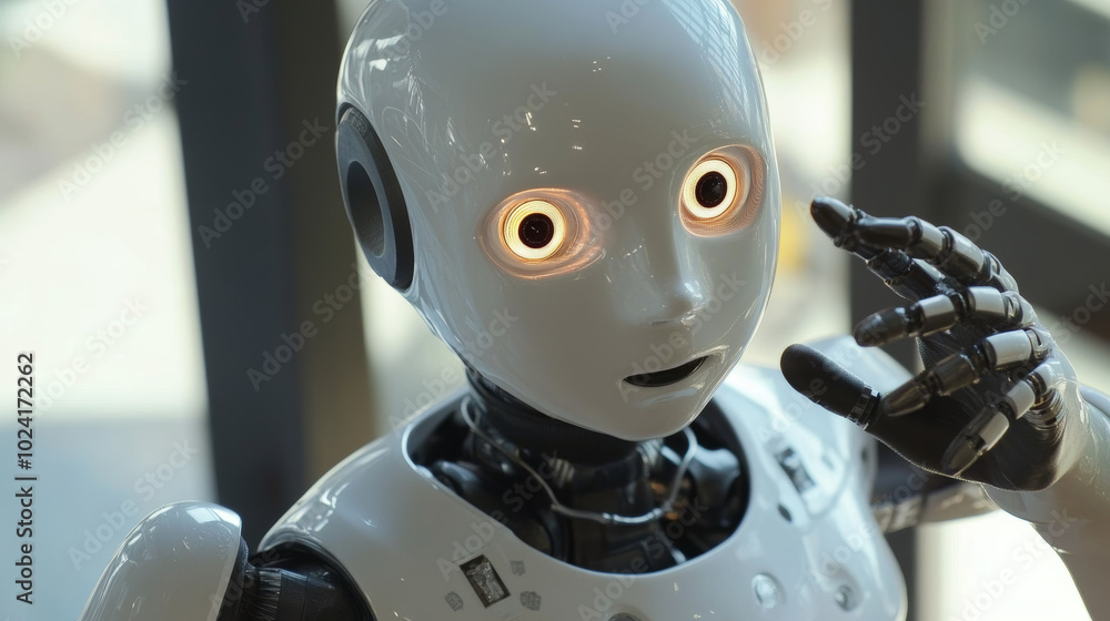 Aufkleber artificial intelligence (ai) uses computers to think and learn like humans. it analyzes data and use