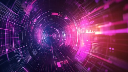Fototapeta premium Stunning Abstract AI Digital Art Background