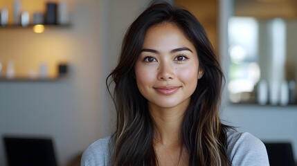 PRP hair loss treatment testimonial video, with close-up before-and-after shots of the patient's scalp showing thinning areas and restored hair density post-therapy