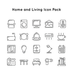Home and Living Icon Pack