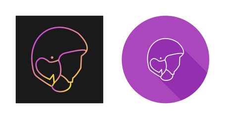 Helmet Vector Icon