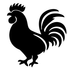 rooster silhouette
