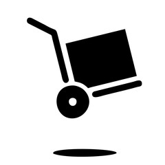 two wheel cargo truck