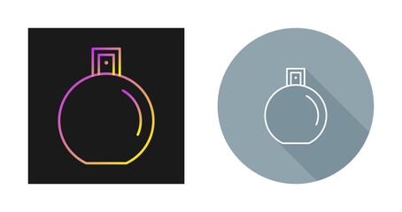 Perfume Bottle Vector Icon