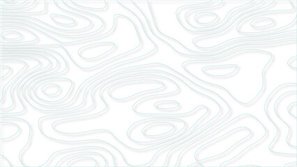 Landscape background above view topographic map line pattern vector. Abstract Linear Topographic Texture.