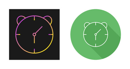 Alarm Clock Vector Icon