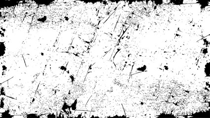 Dust grain isolated on white background grunge overlay texture vector. Grunge gray texture of chips, cracks, scratches.