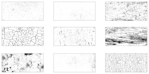 Dust grain isolated on white background grunge overlay texture vector. Set of grunge textures.Vector distress overlay textures.