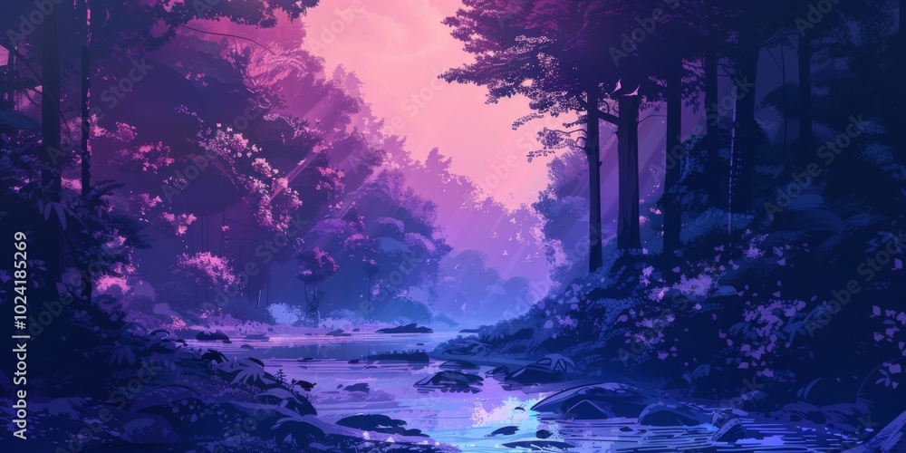 Poster lofi background with an uncluttered area for copy.