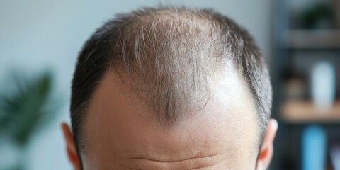 Fototapeta premium alopecia --ar 2:1 --stylize 300 --v 6.1 Job ID: 69e9e703-d011-4448-b235-b51fb4f20cd6