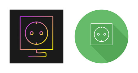 Socket Vector Icon