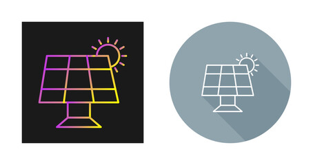Solar Panel Vector Icon