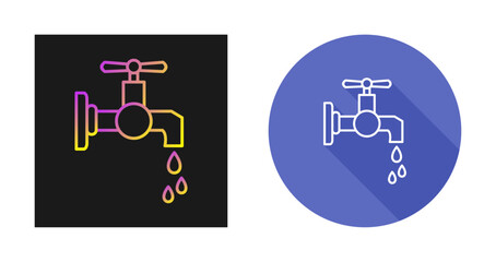 Water Tap Vector Icon
