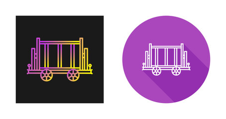 Trolley Vector Icon