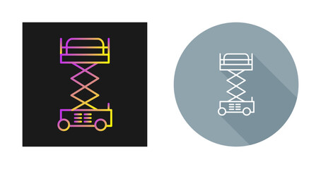 Lifter Crane Vector Icon