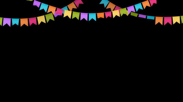 Bunting Flags for Party, Festival and Celebration. 